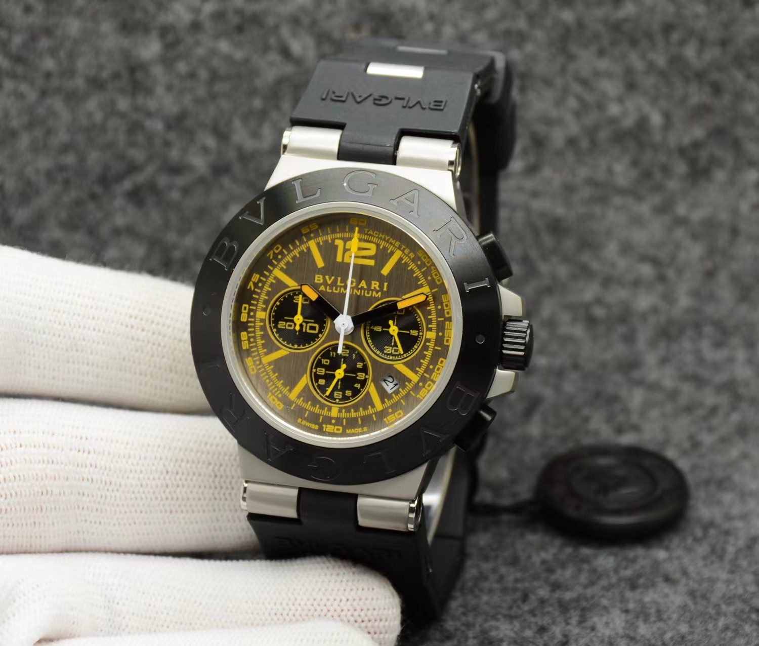 Bulgari Aluminium Gran Turismo Special Edition Chronograph Automatic Men’s Watch 104006
