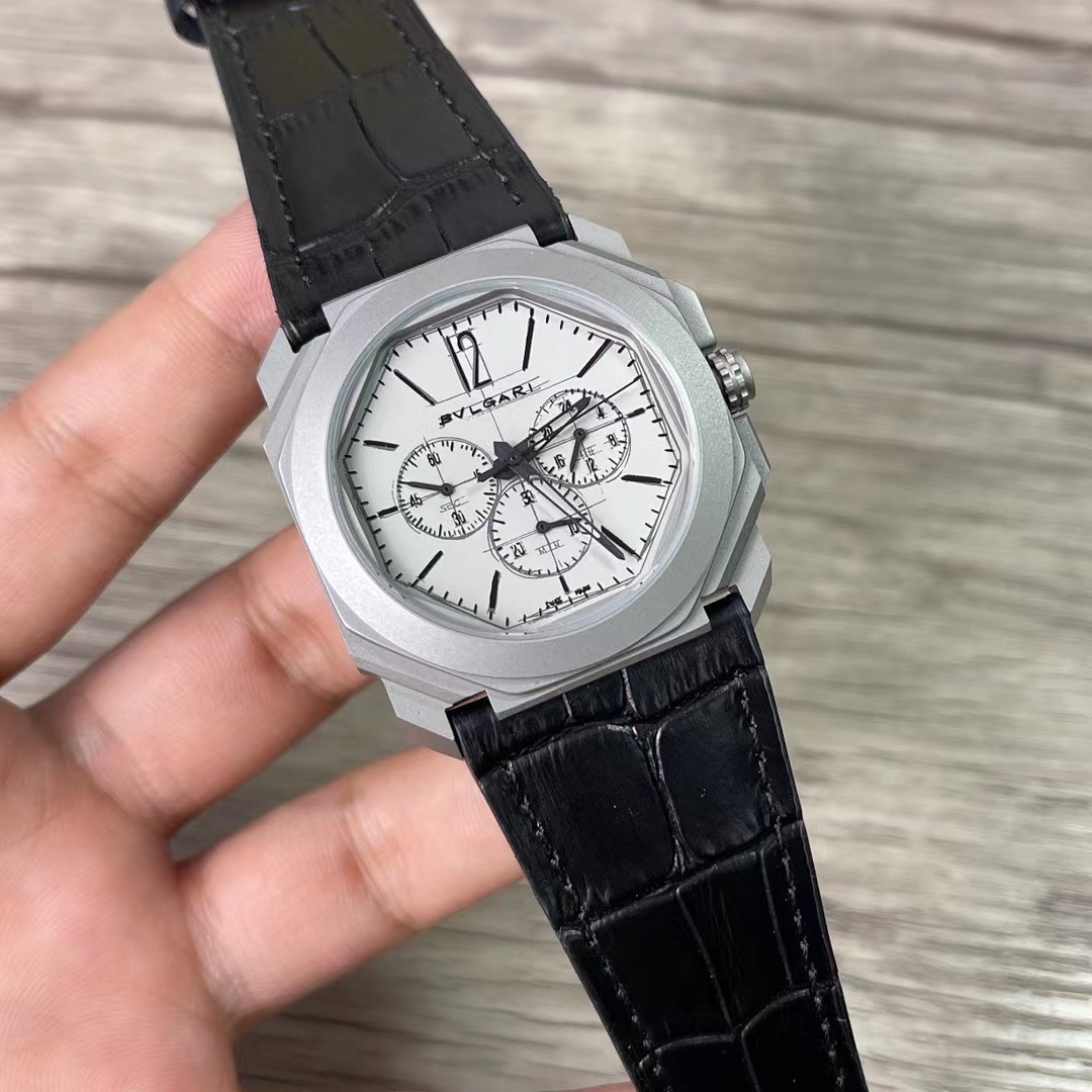 10th Anniversary Bulgari Octo Finissimo Titanium Sketch Dial 103673 Limited 200