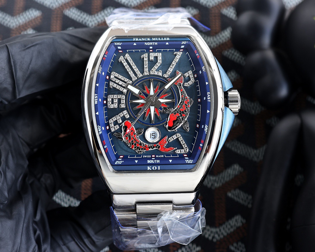 Franck Muller Vanguard Koi 2 Limited Edition – V 45 YT SC DT AC BL