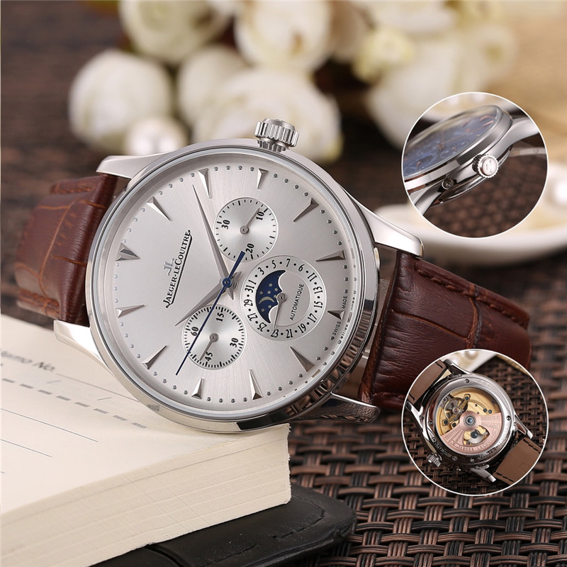 Jaeger-LeCoultre Master Ultra Thin Perpetual 18k White Gold White 39mm Q1303520
