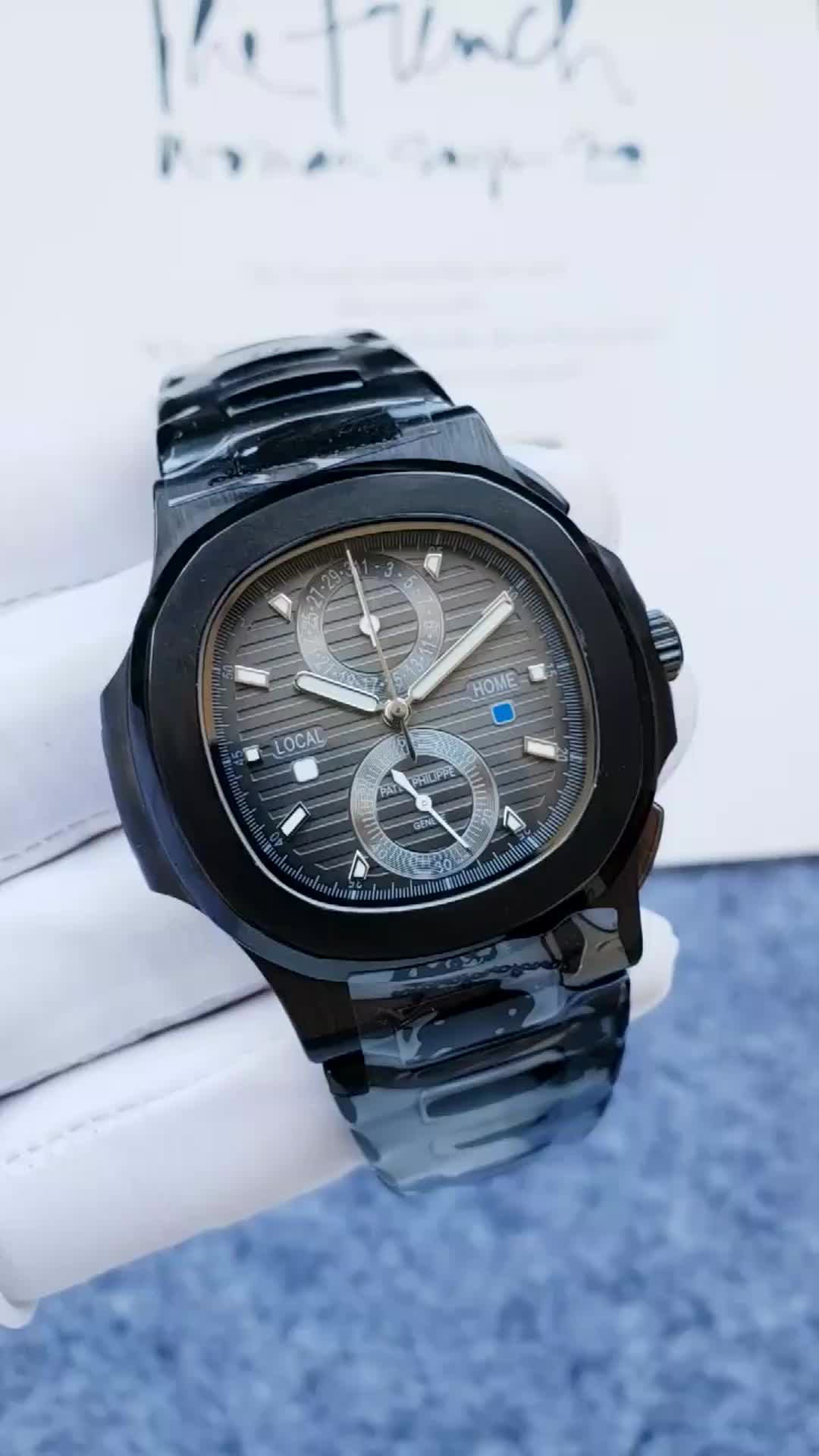 Patek Philippe Nautilus 5990/1A-001 Stainless steel  gray dial
