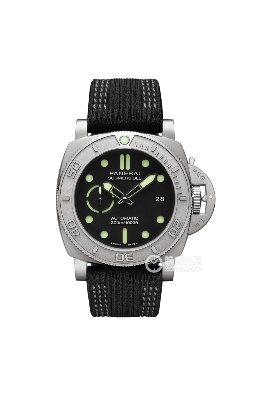 Panerai PAM00984 Luminor Submersible 47 “Mike Horn” Edition Titanium Black Dial