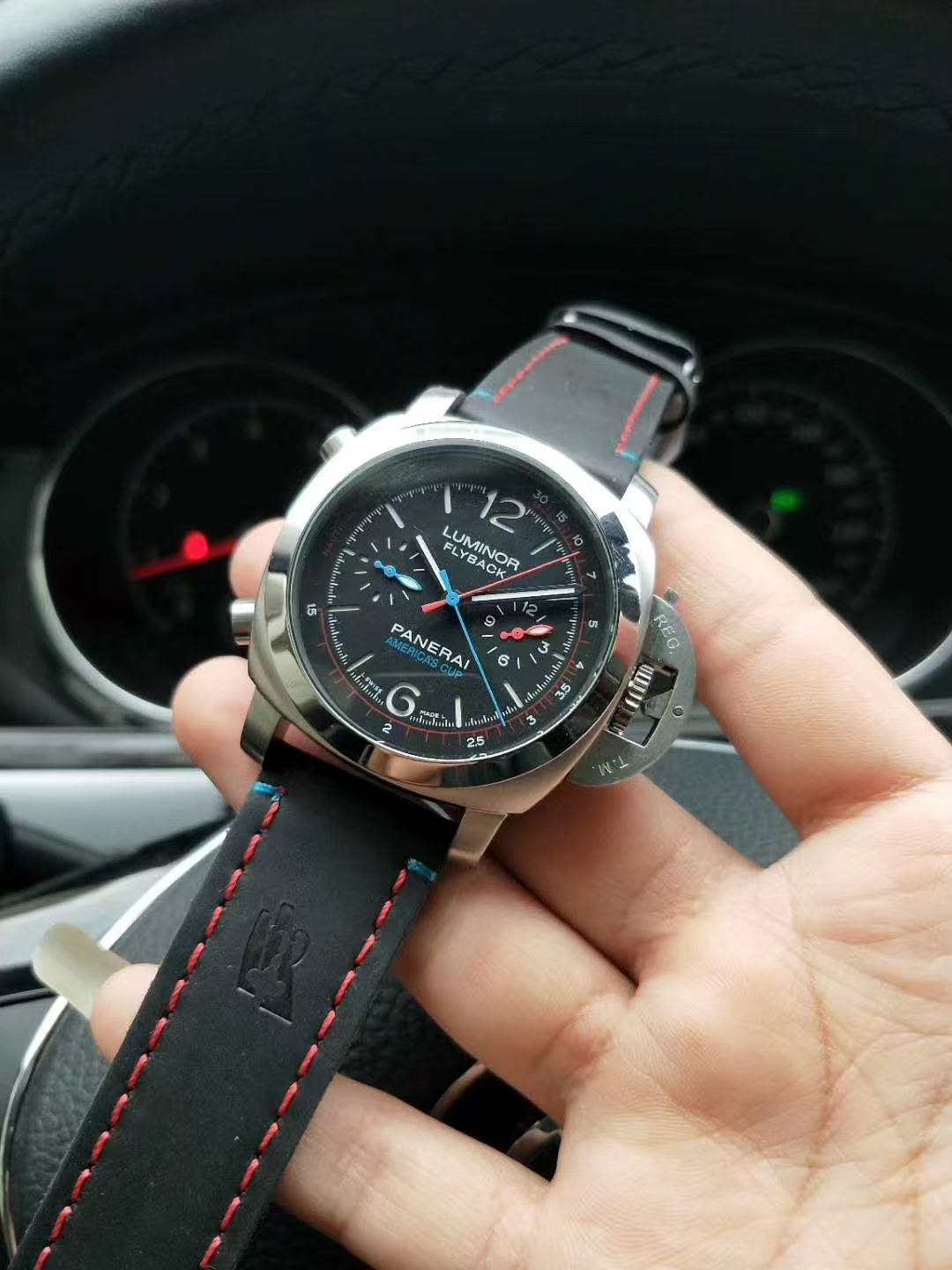 Panerai Luminor 1950 PAM00725 ORACLE TEAM USA 3 Days Flyback Chrono Automatic