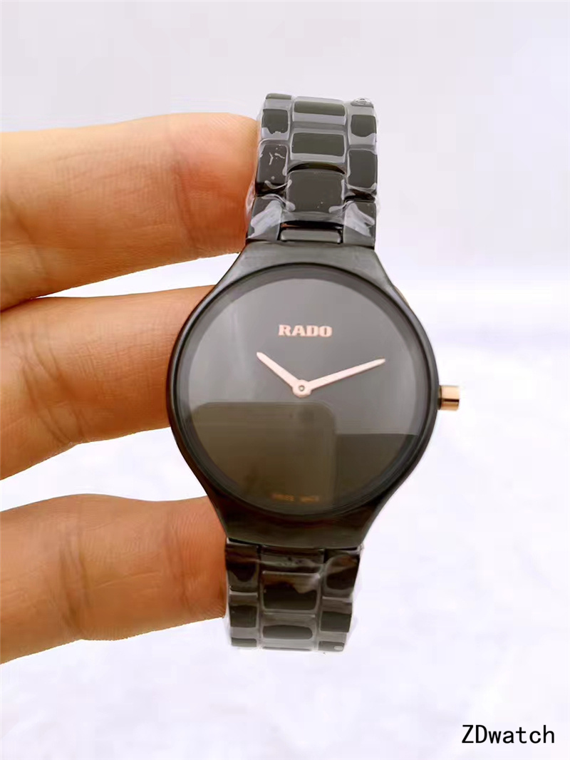 Rado True Thinline Black Dial Ladies Watch Item No. R27742192