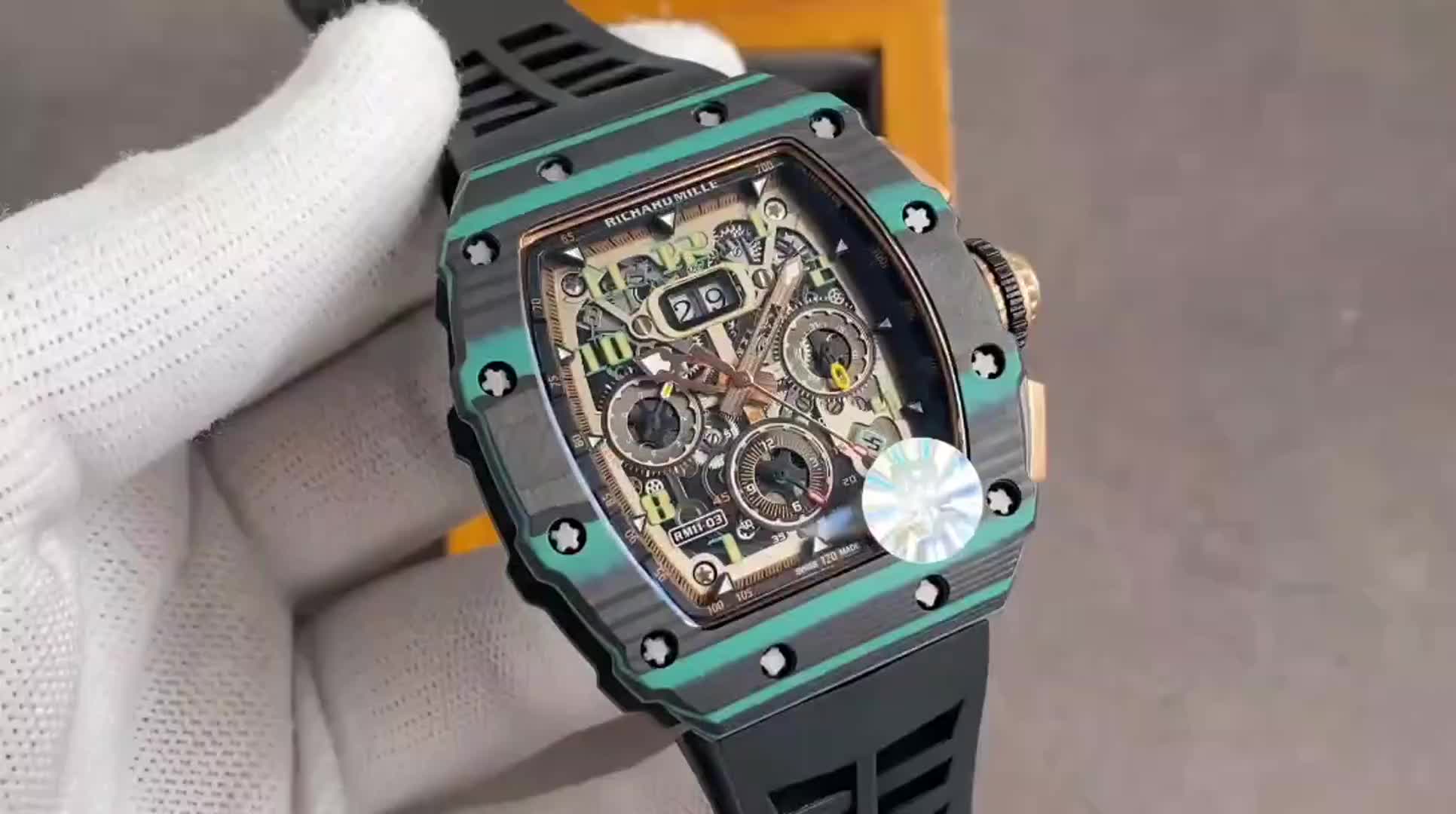 Richard Mille RM11-03 Ultimate Edition Carbon Turquoise