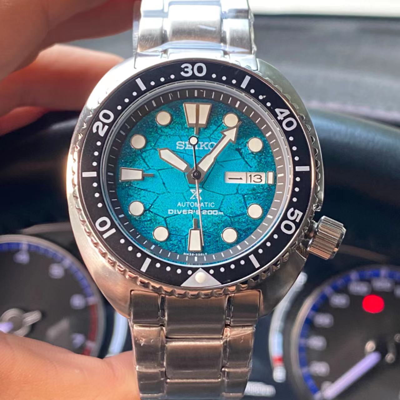 Seiko Prospex Turquoise Mother of Pearl Men’s Watch