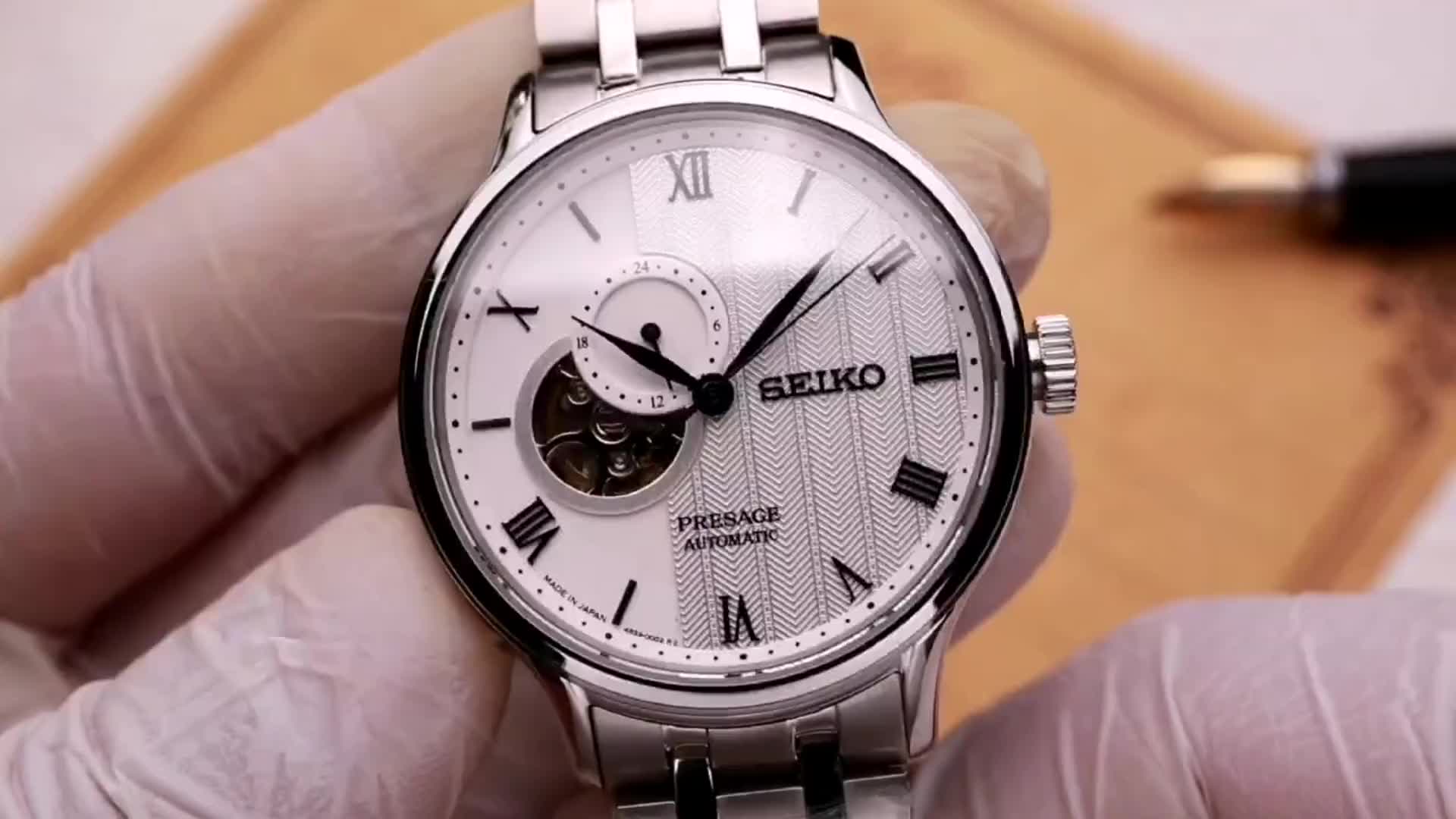Seiko Presage Zen Garden Automatic Men’s Watch with