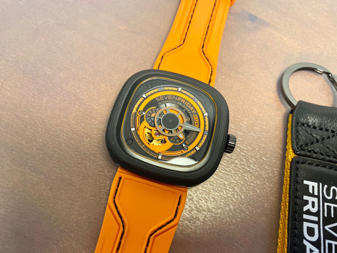 Sevenfriday P1-3 SF-P1/03 Stainless steel Orange