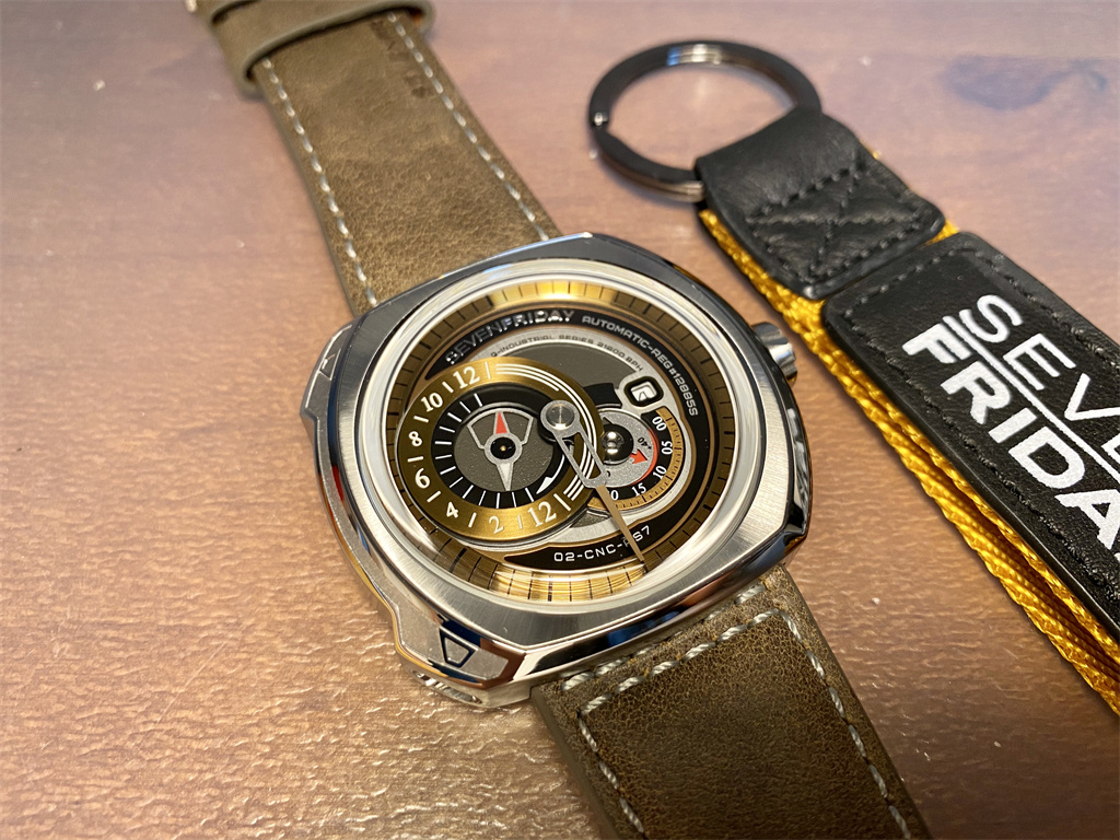 Sevenfriday Q-Series Automatic Brown and Grey Dial Men’s