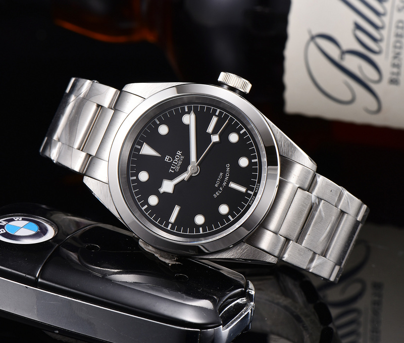 Tudor Black Bay Stainless Steel 41mm Black Dial