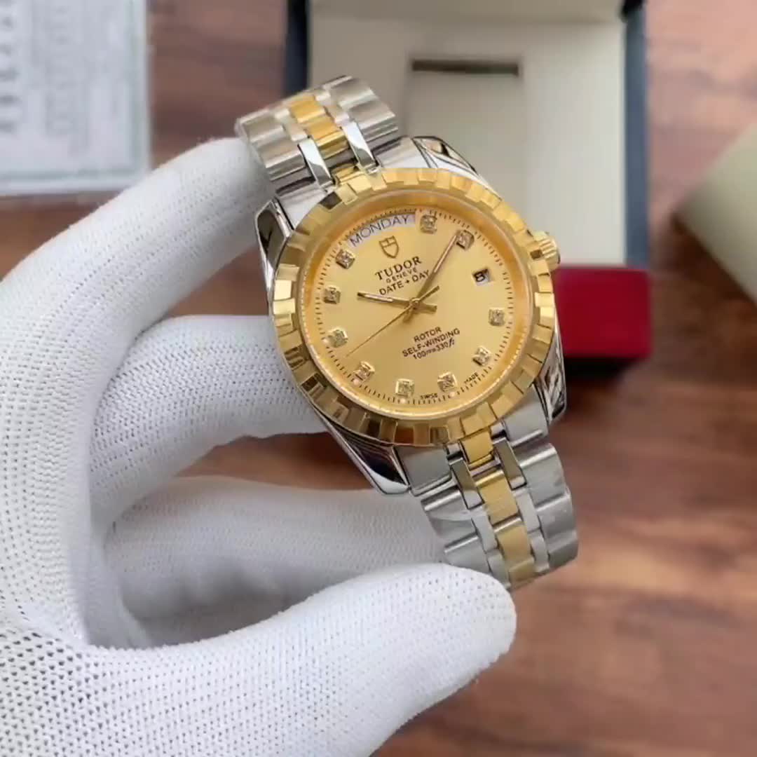 Tudor Classic Day Date Steel & Gold 41mm Automatic Men’s