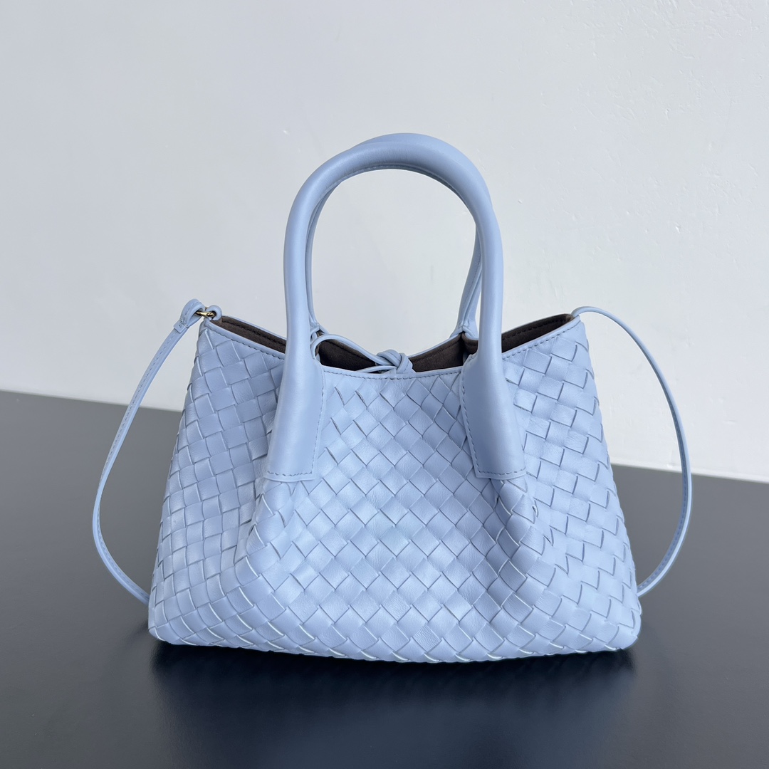 Bottega Veneta Intrecciato Pinacoteca Mini w/ Tags – Blue