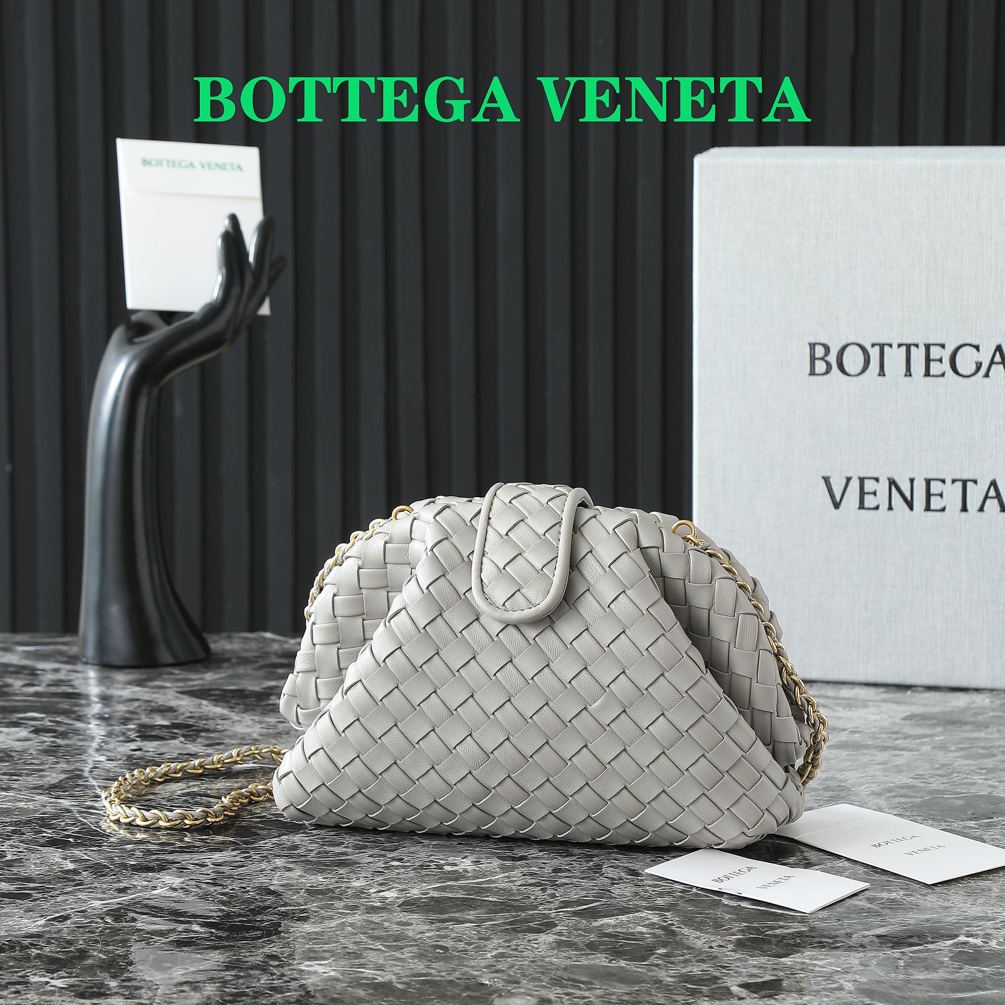 Bottega Veneta Lauren 1980 Mini Clutch With Chain