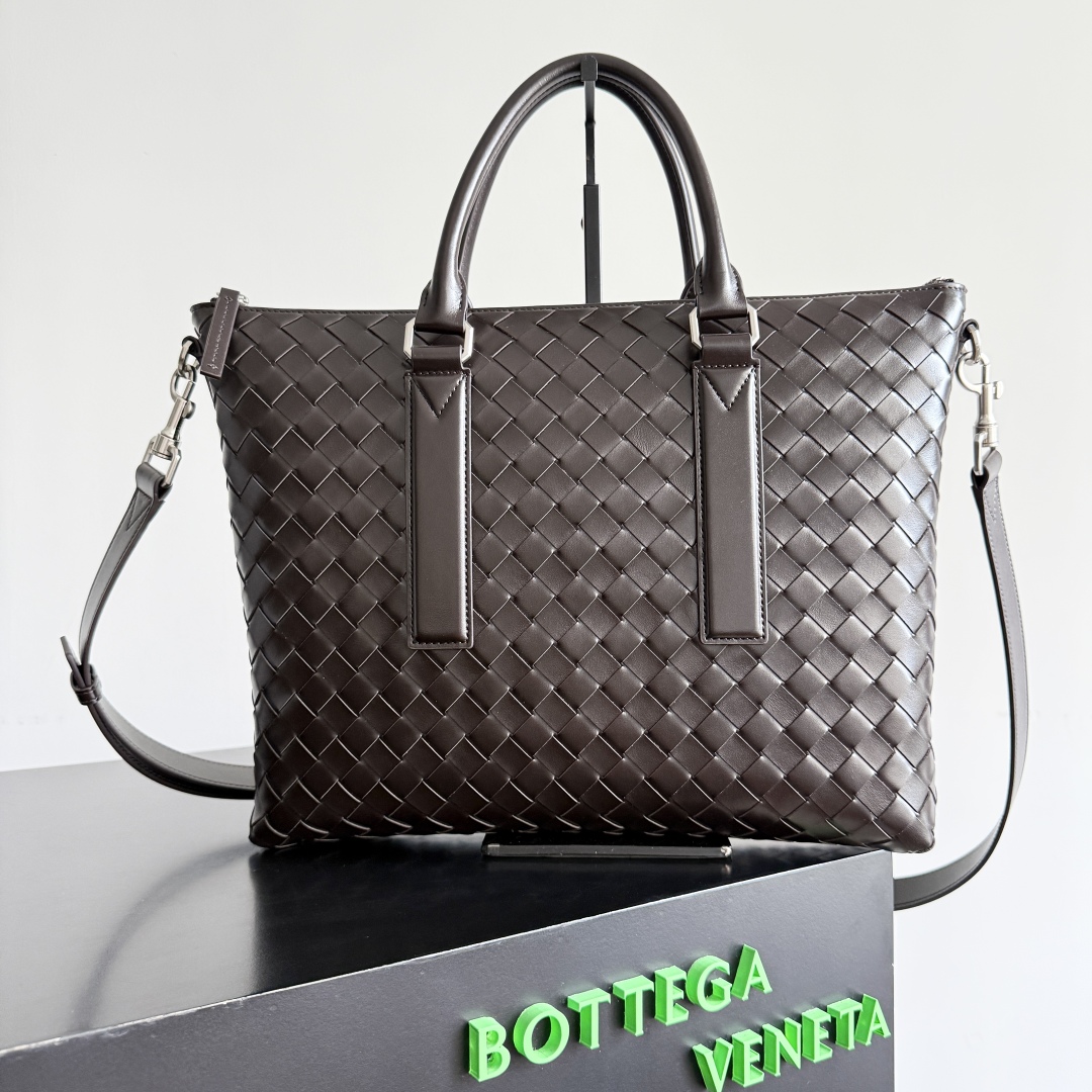Bottega Veneta® Men’s Intrecciato Soft Briefcase in