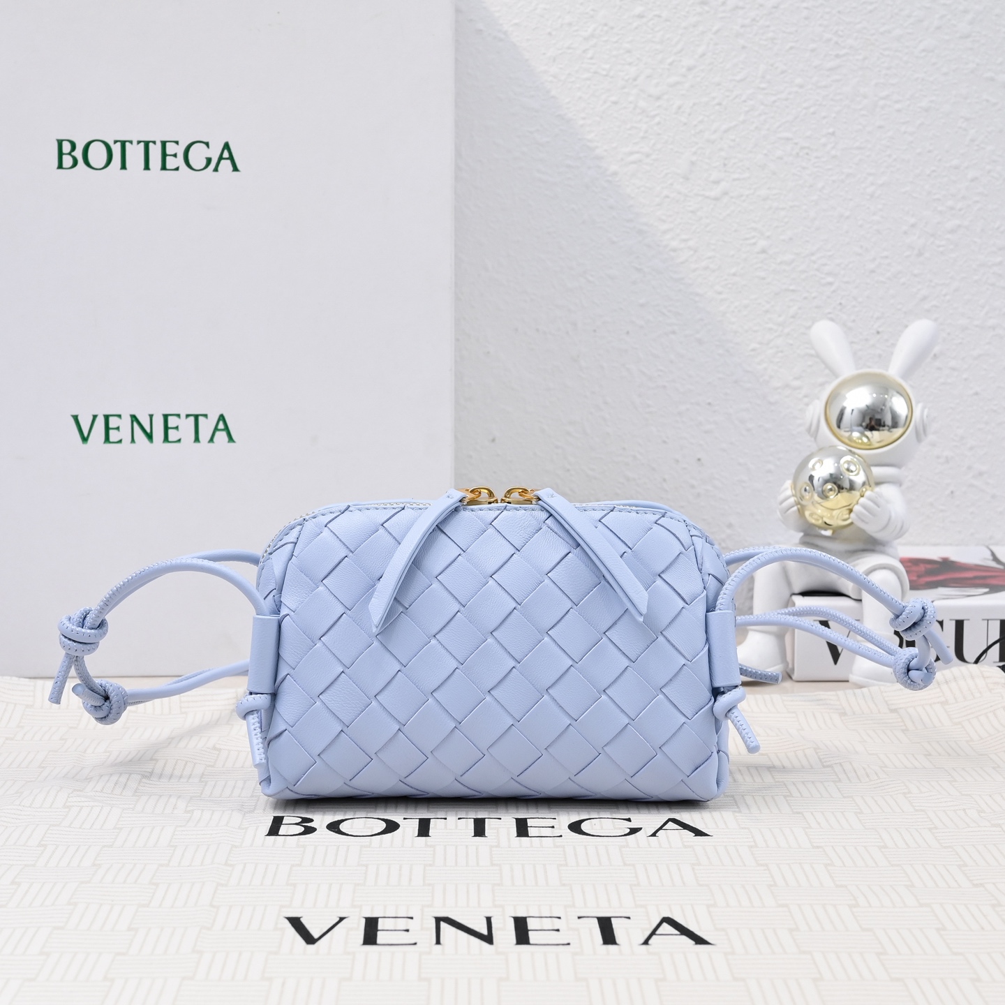 Bottega Veneta Bottega Veneta® Women’s Triangle Key Ring in Parakee