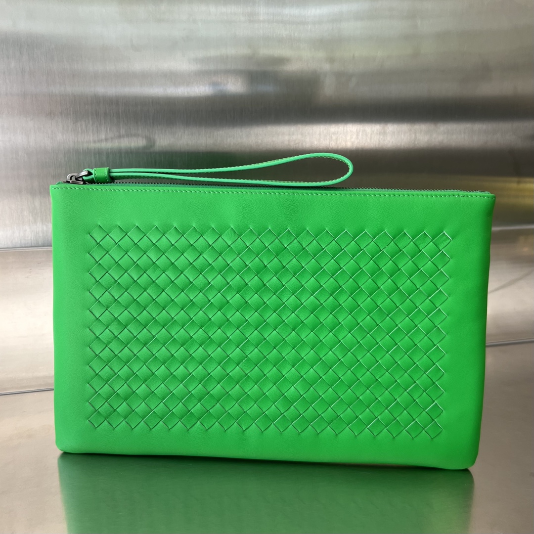 Bottega Veneta Pre-Owned 2012-2024 Intrecciato Leather green