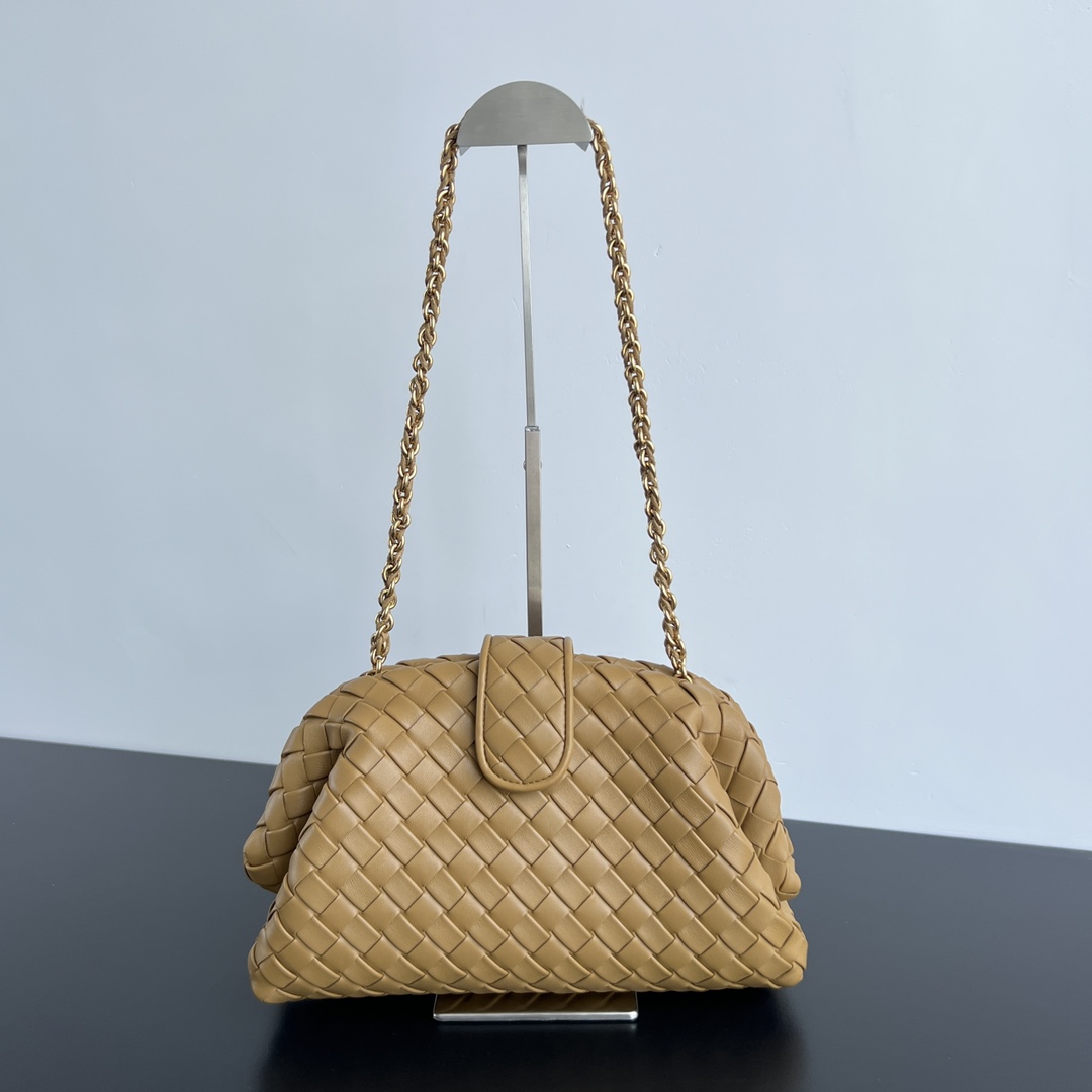 Bottega Veneta Intrecciato Mini Pouch – Brown