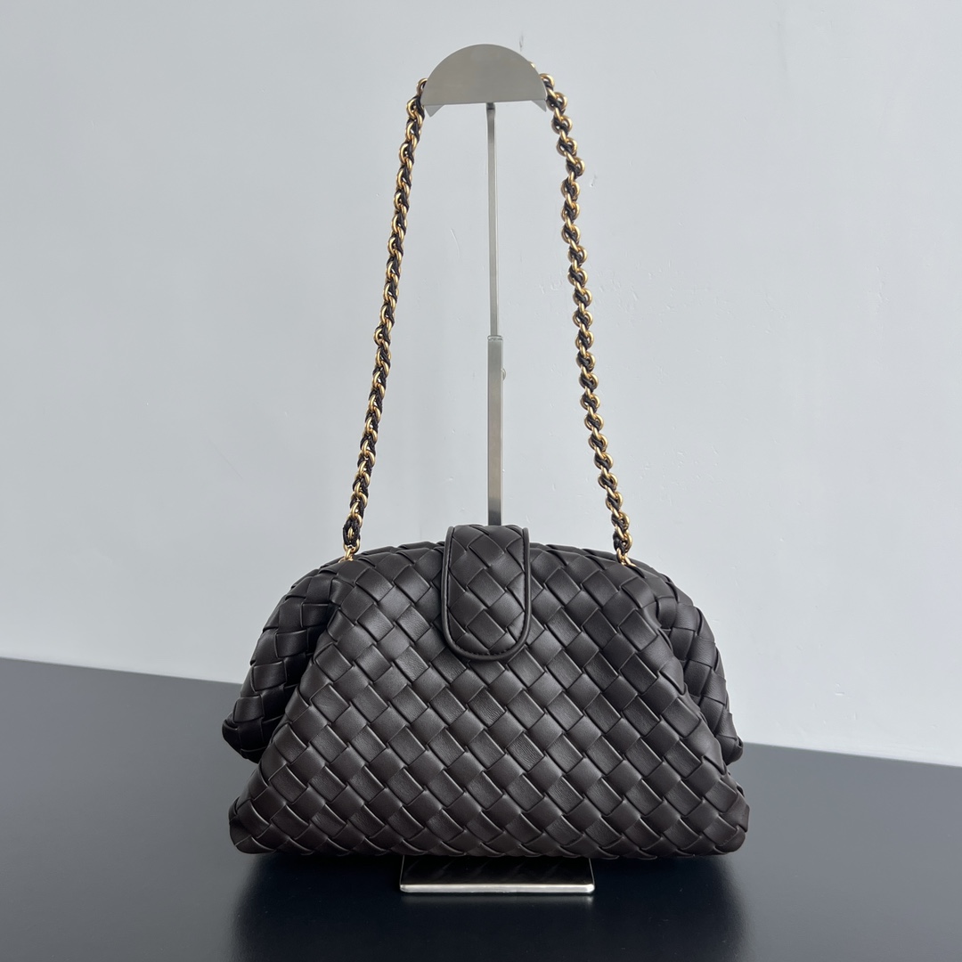 Bottega Veneta Leather The Lauren 1980 Pouch