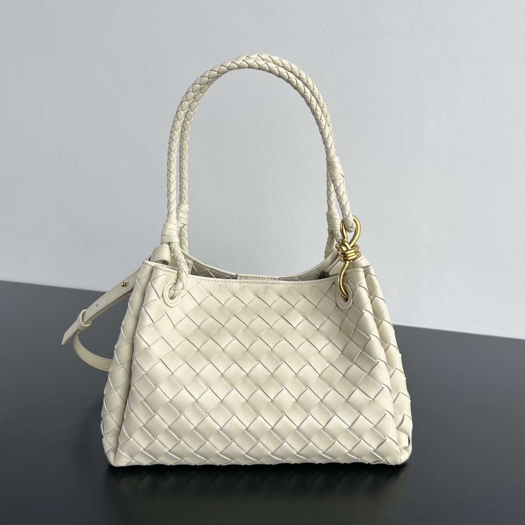 Bottega Veneta Small Parachute Intrecciato Leather Shoulder