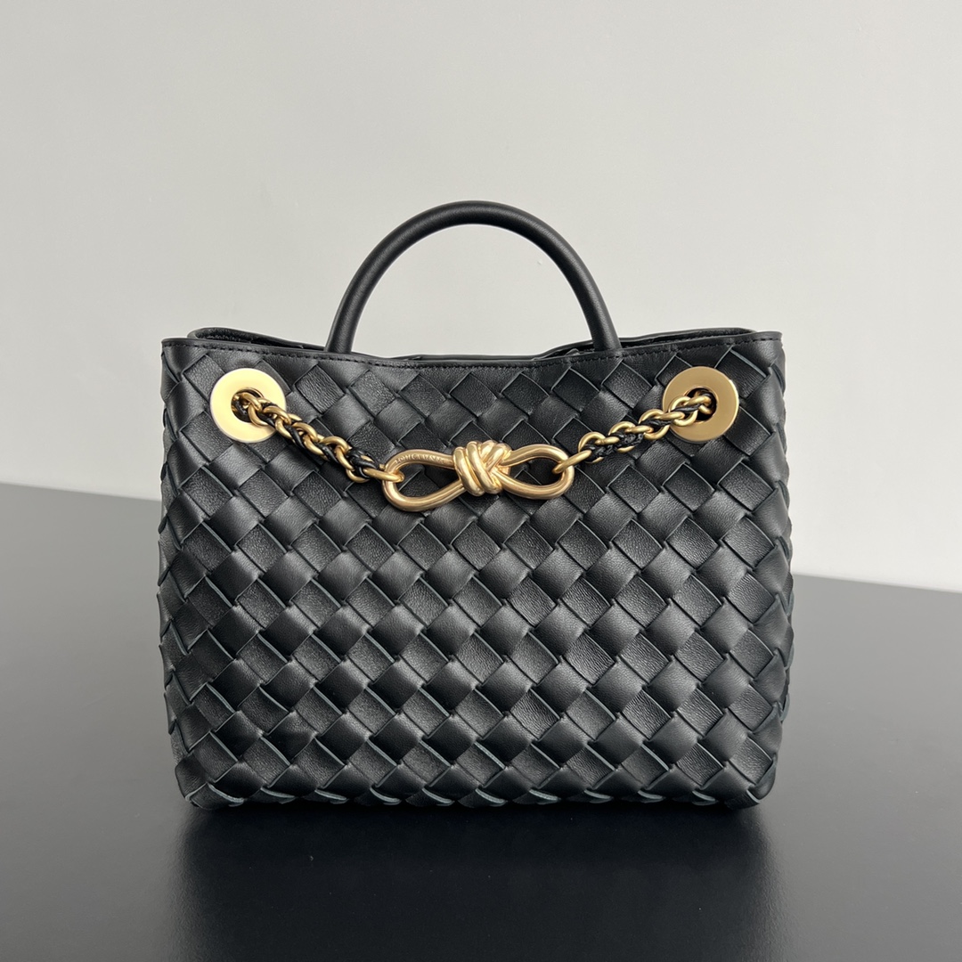 Bottega Veneta Small Andiamo Chain Leather Shoulder Bag