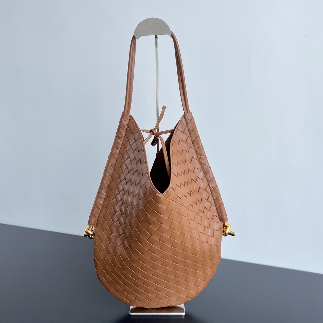 Bottega Veneta Medium Solstice Shoulder Bag brown
