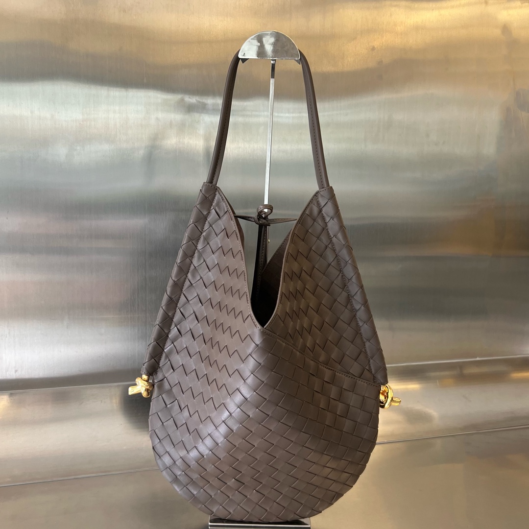 Bottega Veneta Medium Solstice Shoulder Bag brown