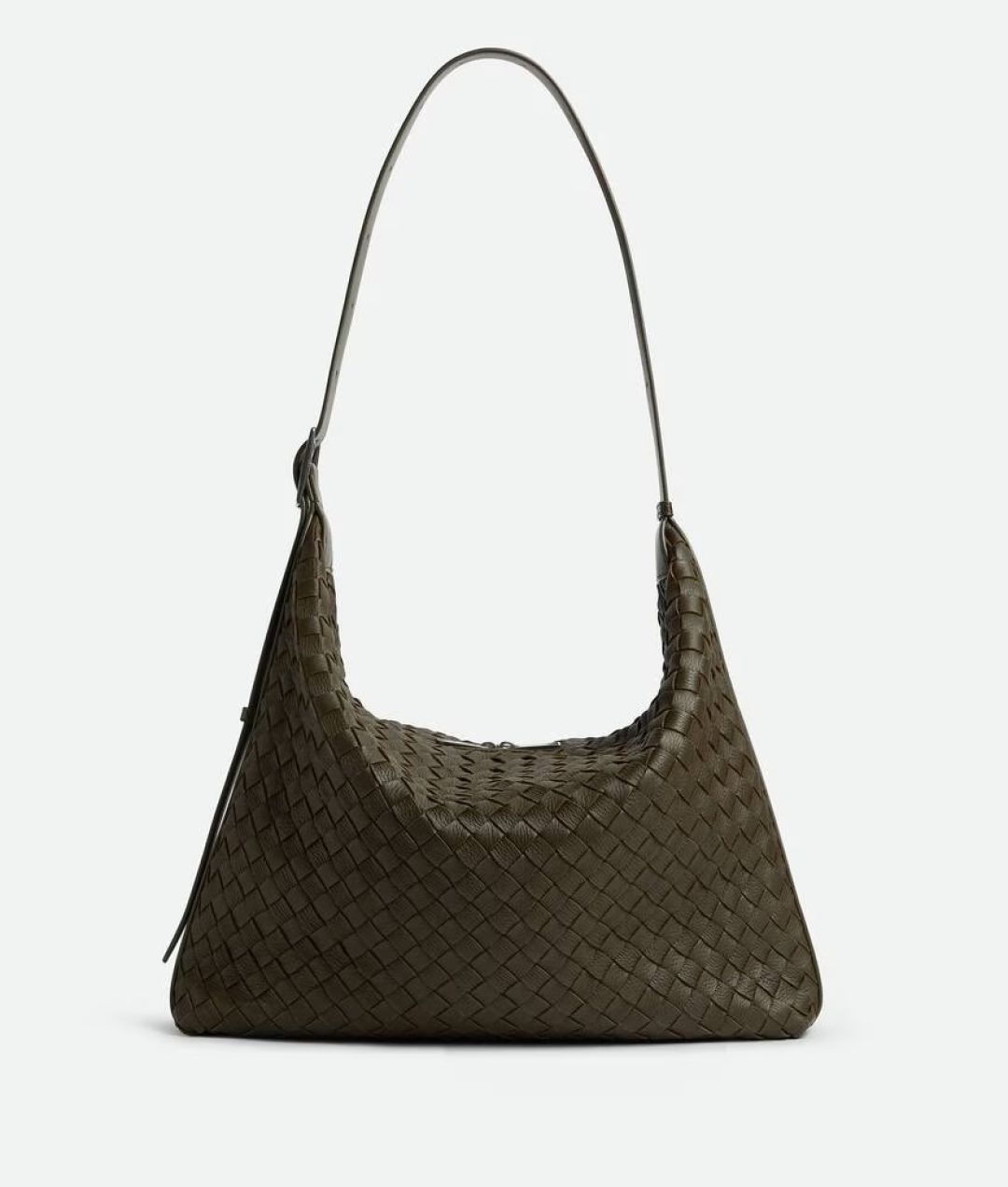 Bottega Veneta Men’s Traveller Medium Intrecciato Leather