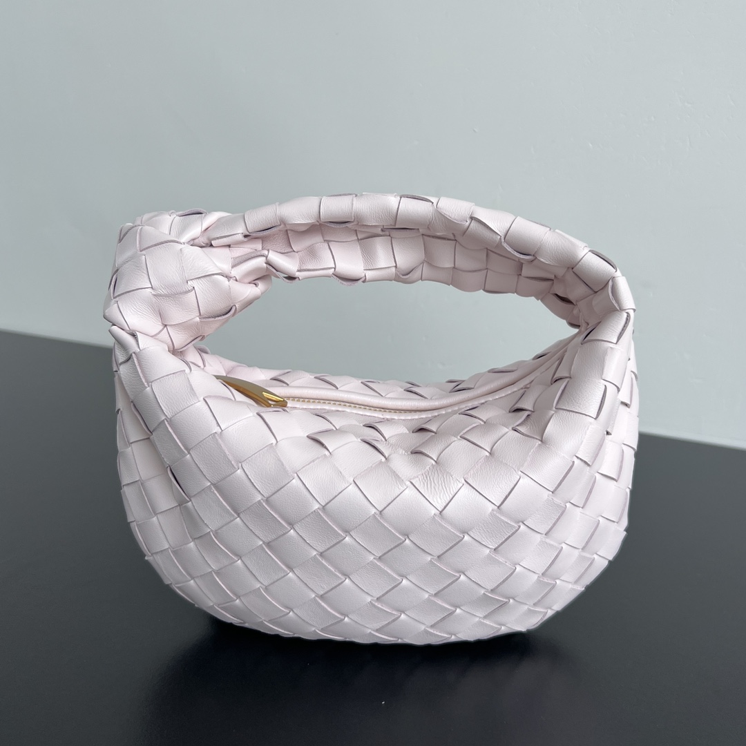 Bottega Veneta Intrecciato Mini Jodie – Pink Handle Bags