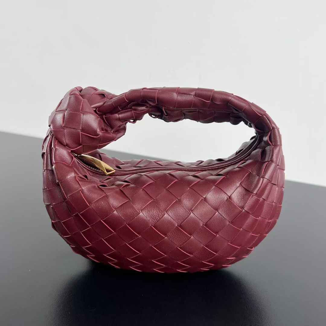 Bottega Veneta Barolo Mini Jodie bag red