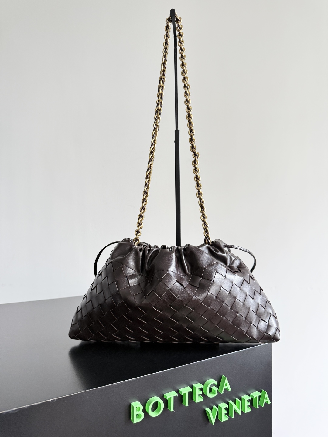 Bottega Veneta Medium Leather Pouch Bag