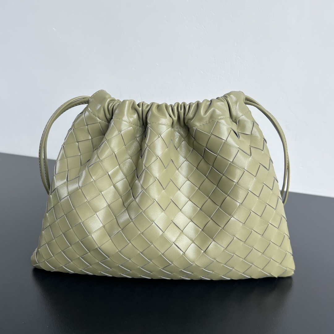 Bottega Veneta Medium Leather Pouch Bag