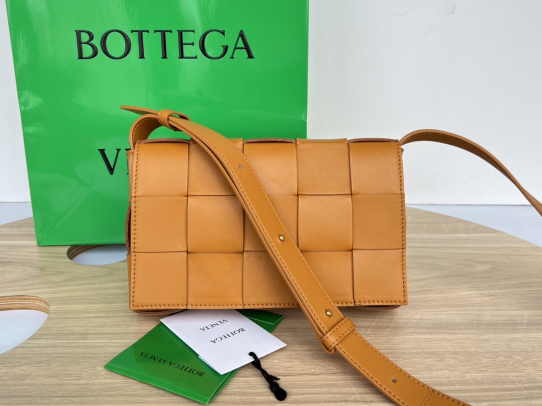 Bottega Veneta Leather Cassette Cross-Body Bag