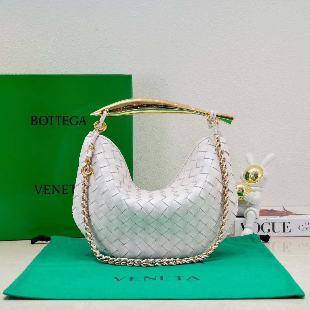 Bottega Veneta Sardine ‘Chalk’ Bag white 716082VCPP19104 –