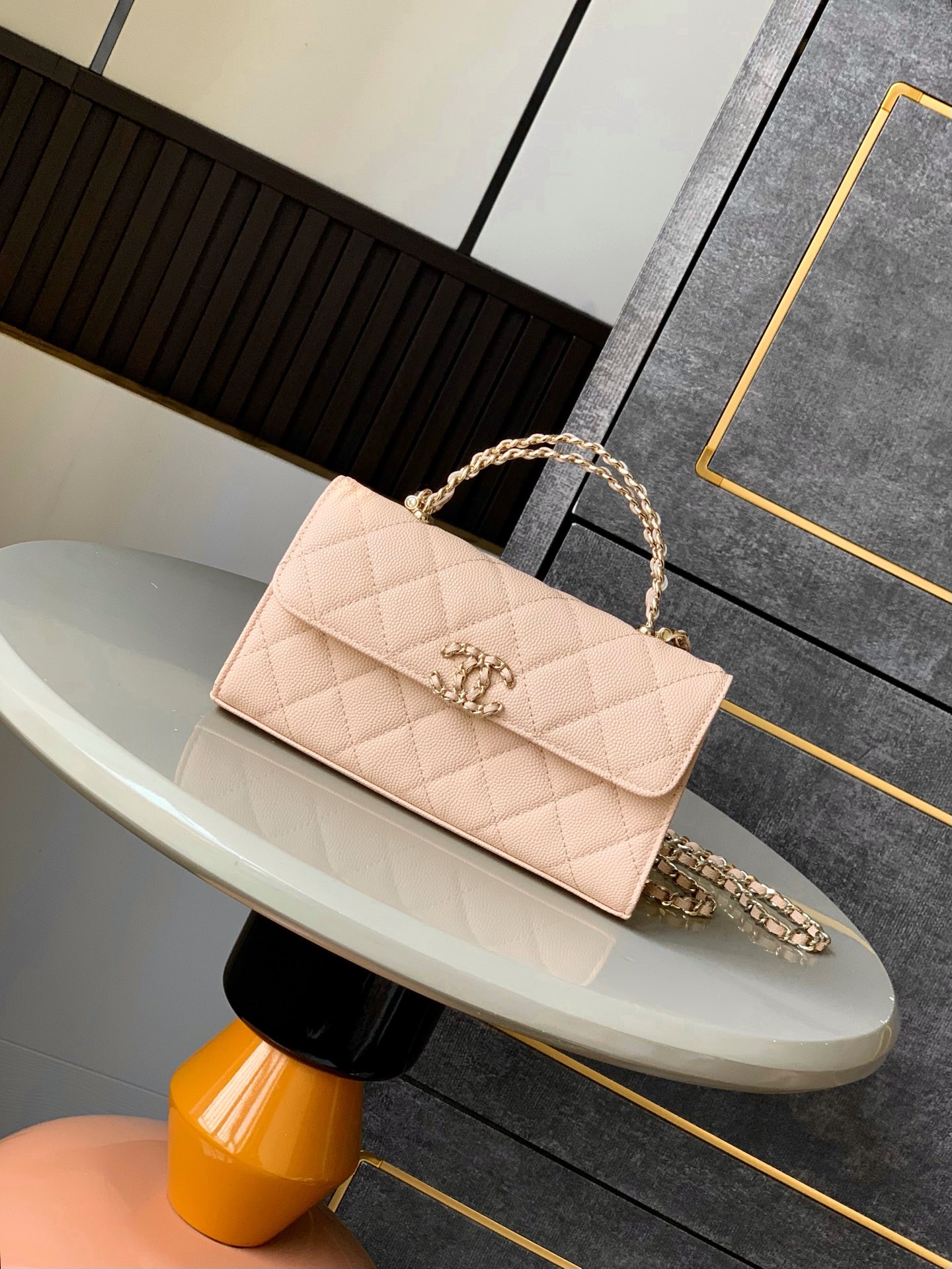 Chanel Small Trendy CC Flap Bag – Pink Handle Bags,