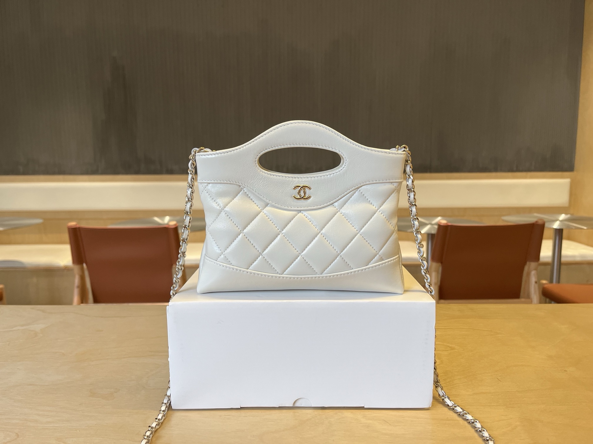 Chanel Mini 31 Shopping Bag – White Shoulder Bags, Handbags