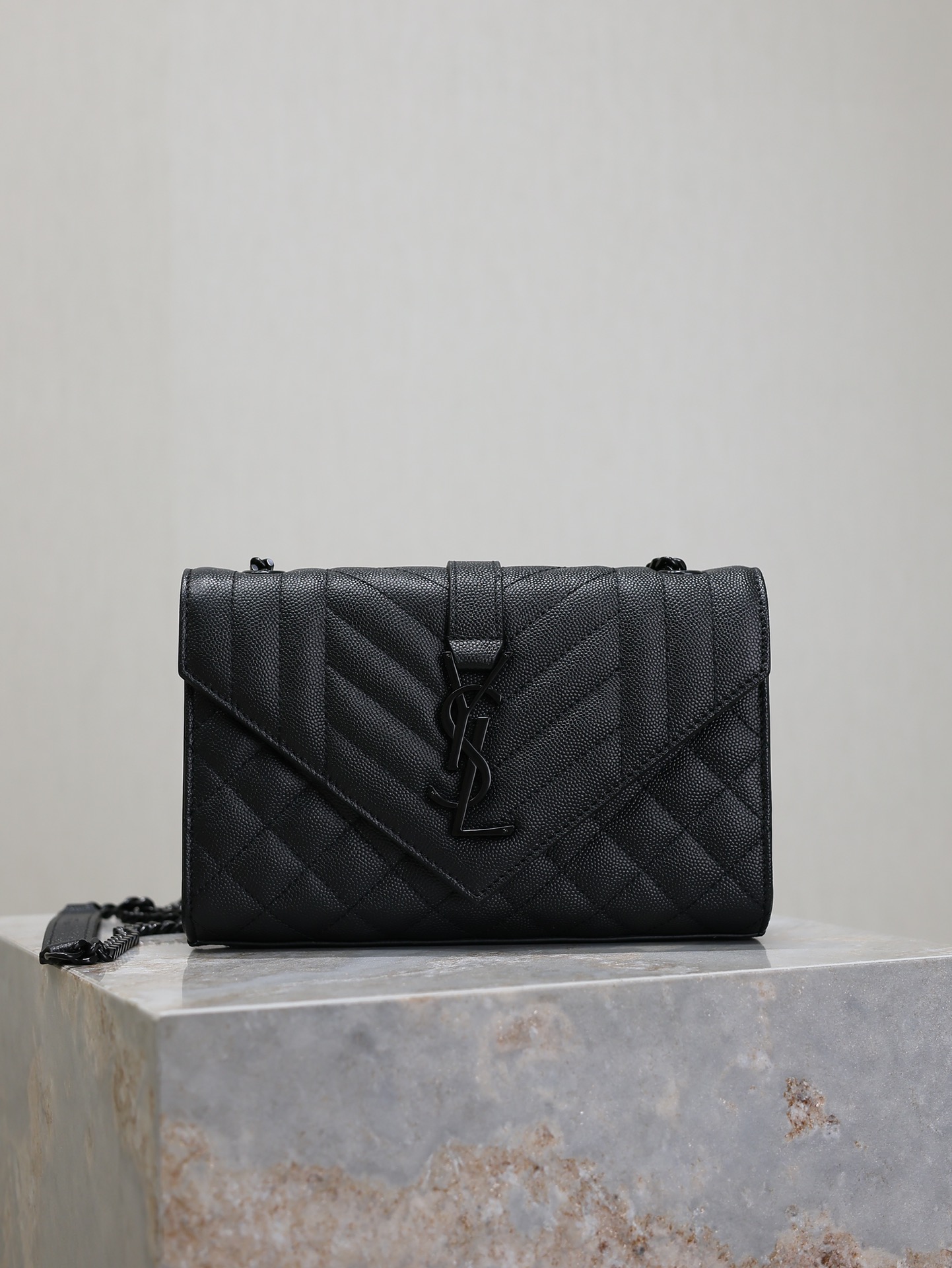 Saint Laurent Crossbody Small Monogram Matelasse Envelope