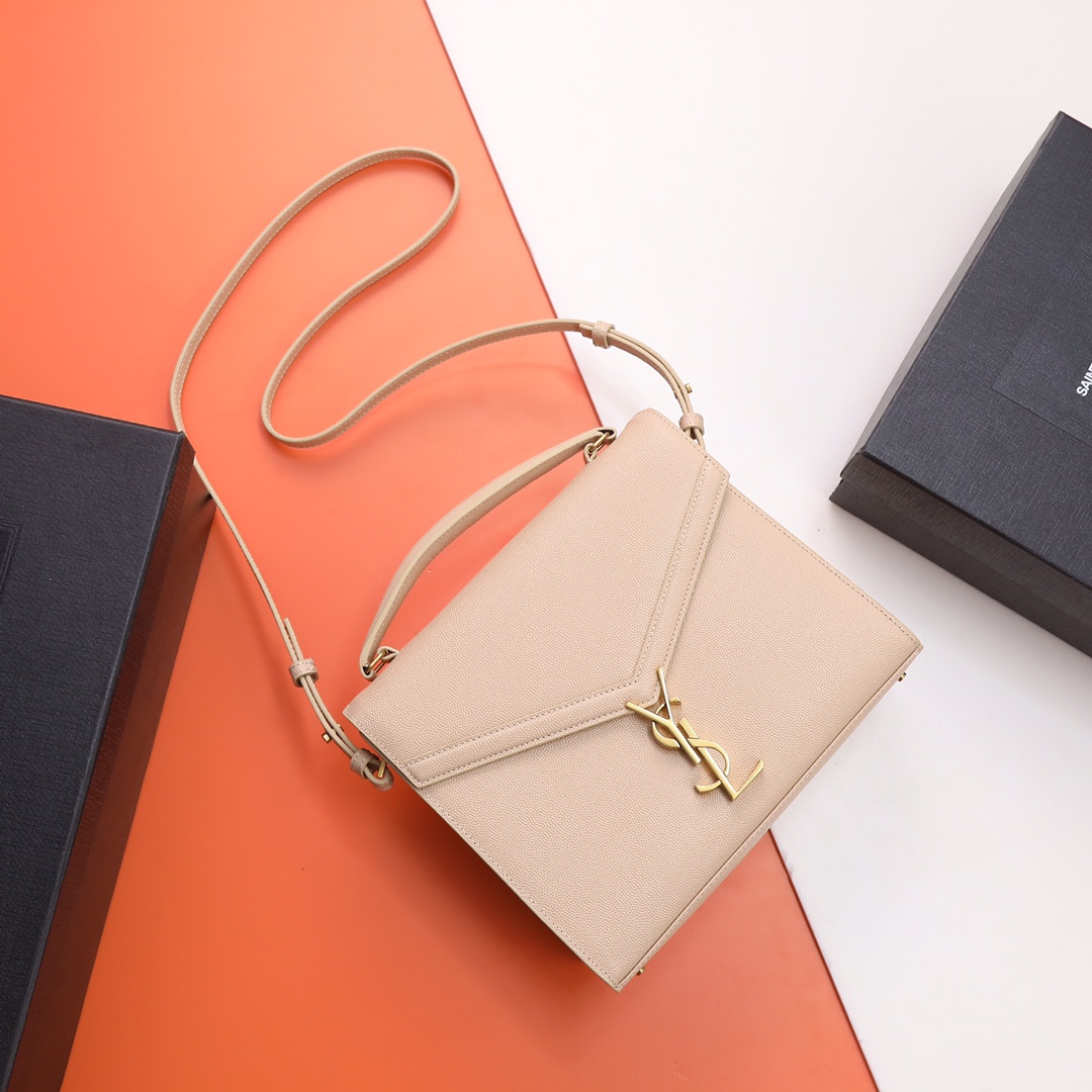Saint Laurent Cassandra Medium Tote ‘Beige’ 623931-BOW0W-2721