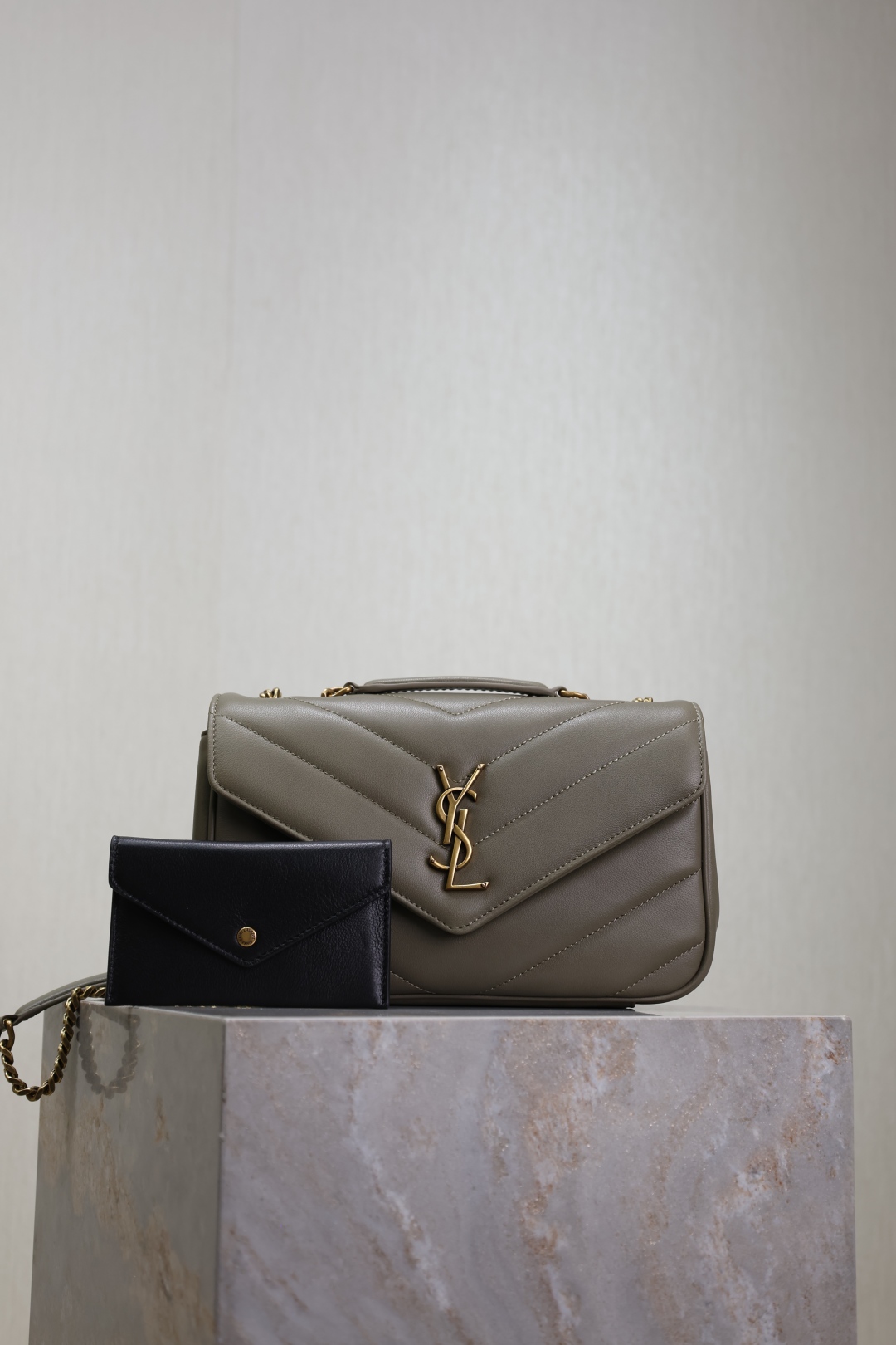 SAINT LAURENT Jamie Carré 4.3 Rive Gauche Large Lambskin