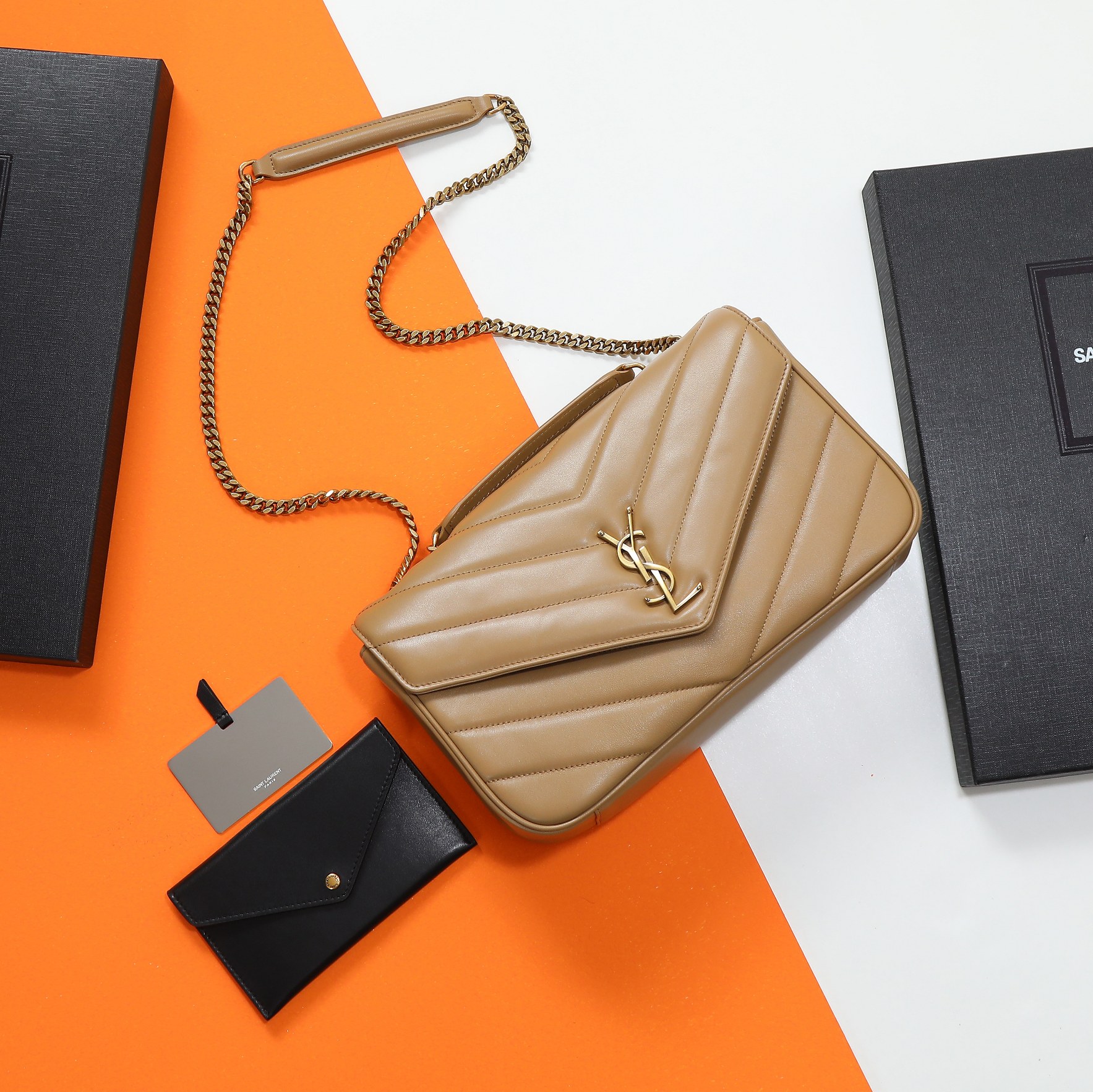 Saint Laurent Shoulder Bags for Women brown
