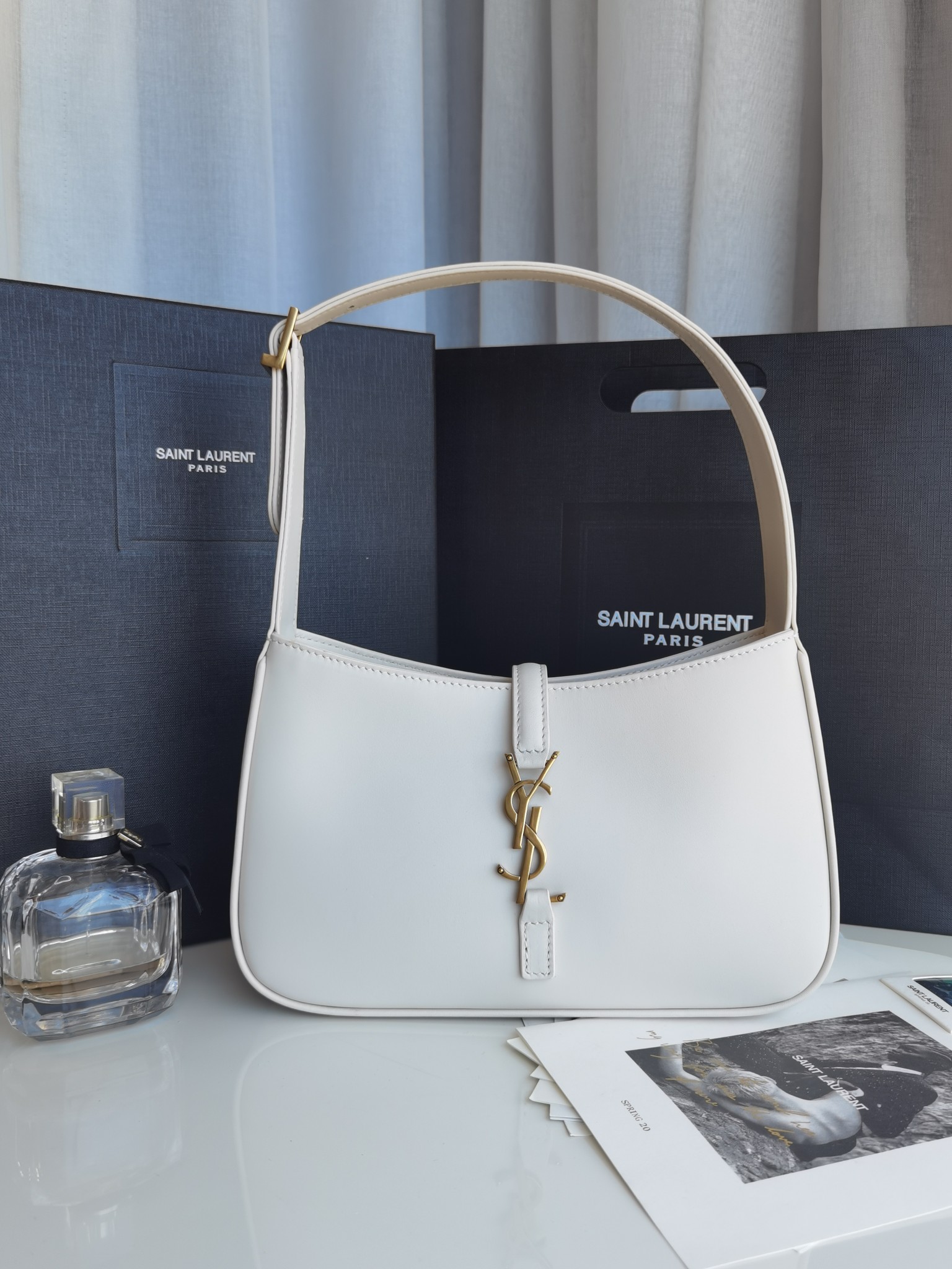 Saint Laurent Handtaschen aus Leder – Beige – 45290114