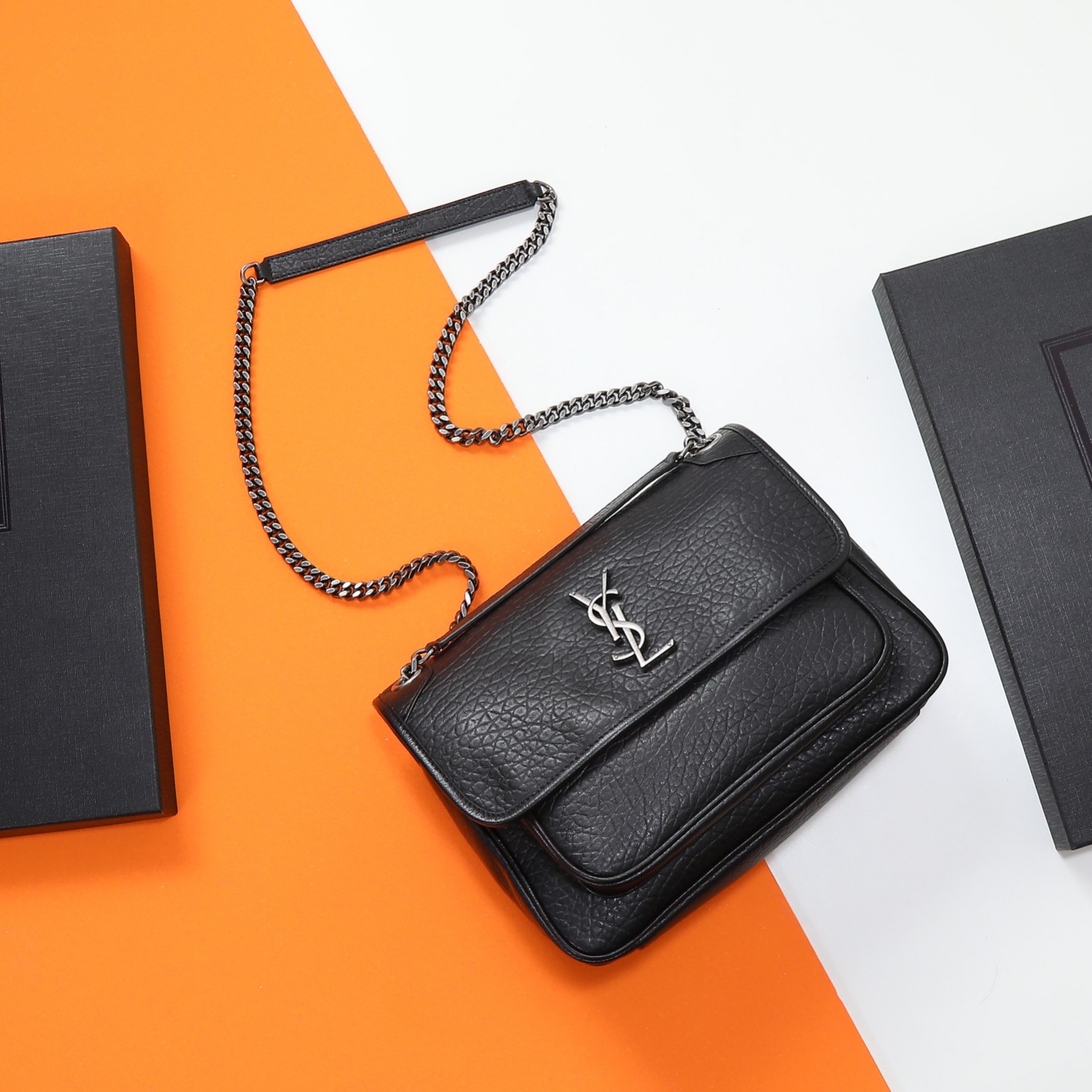 Saint Laurent niki MEDIUM in grained lambskin | Saint Laurent | YSL