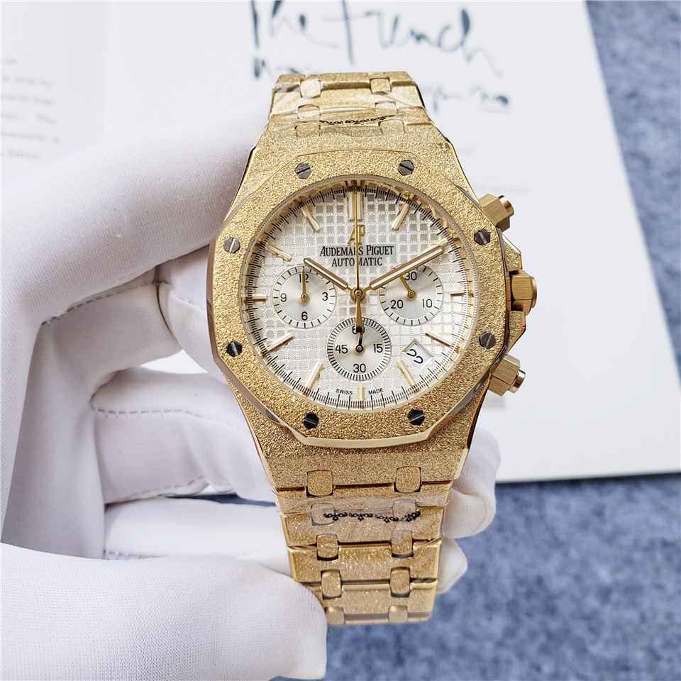 Audemars Piguet Royal Oak Silver Men’s Watch gold- 26300ST.OO.1110ST.05