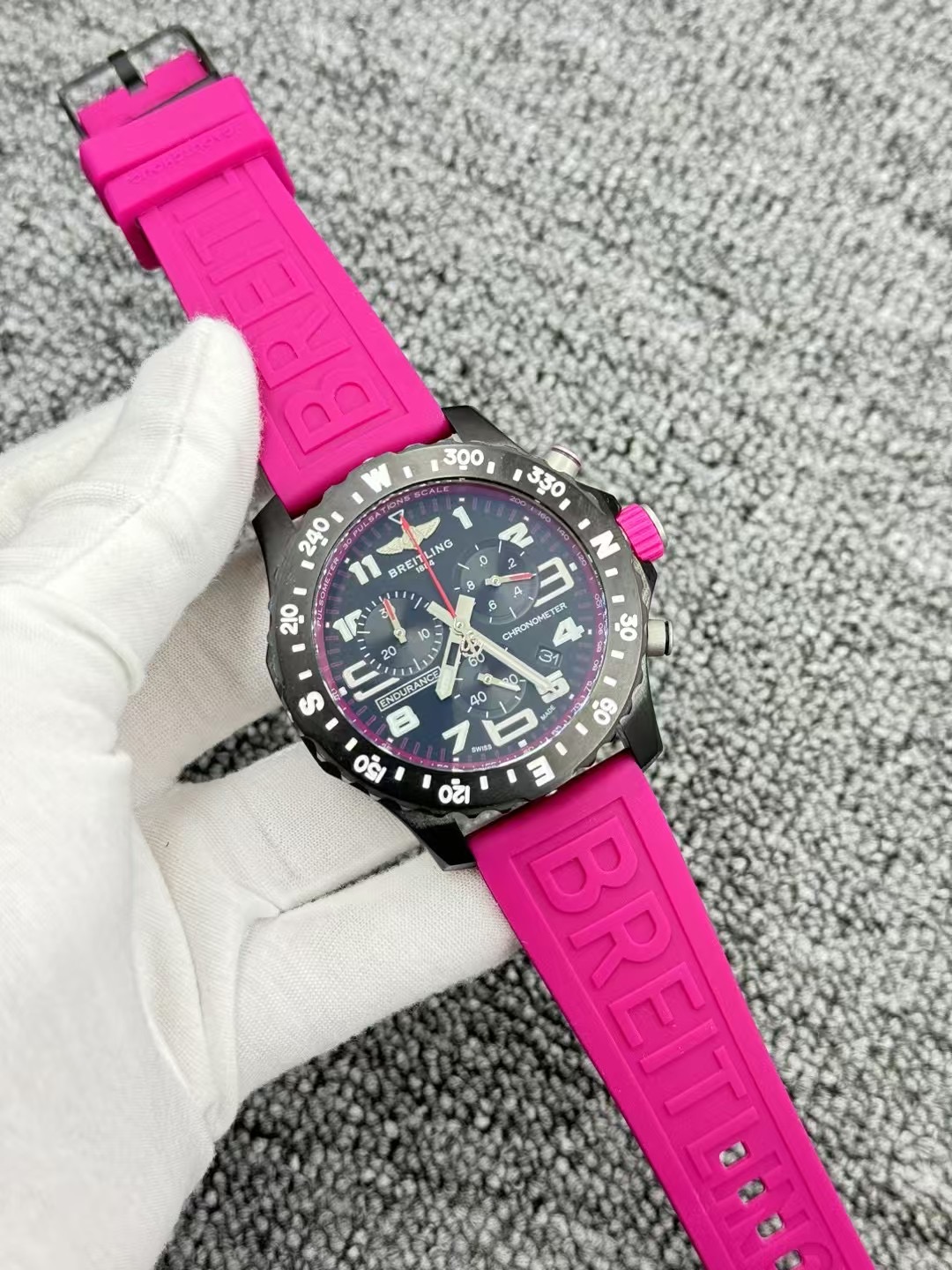 Breitling Endurance Pro New 2025 Full Set Purple Endurance Pro 38