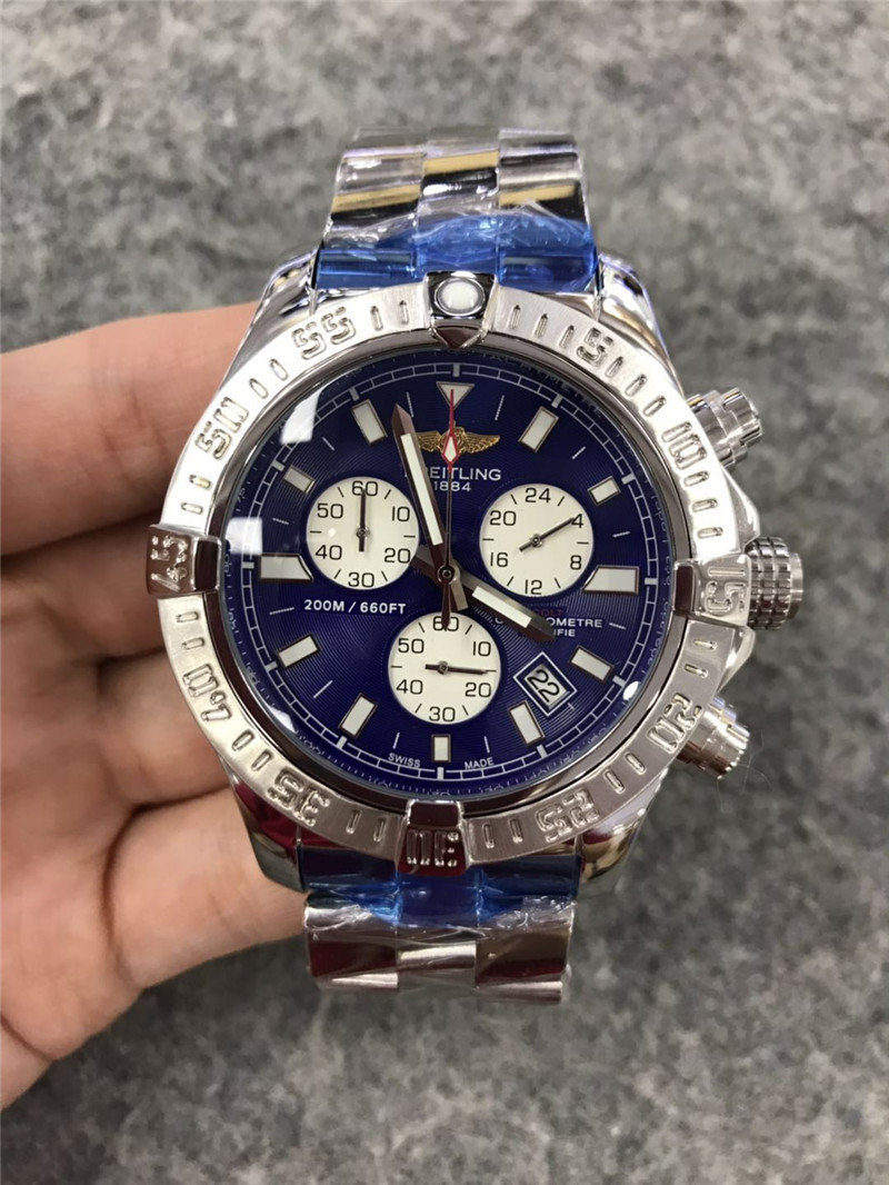 Authenticity Guarantee BREITLING Chronomat Airborne AB0144 30th anniversary model AT Men’s Watch_801972