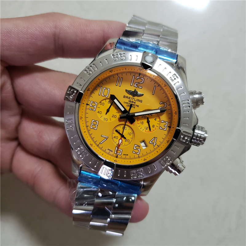 Breitling Avenger Hurricane 50mm, Cobra Yellow Dial, Ref # XB0170E4/I533-282S