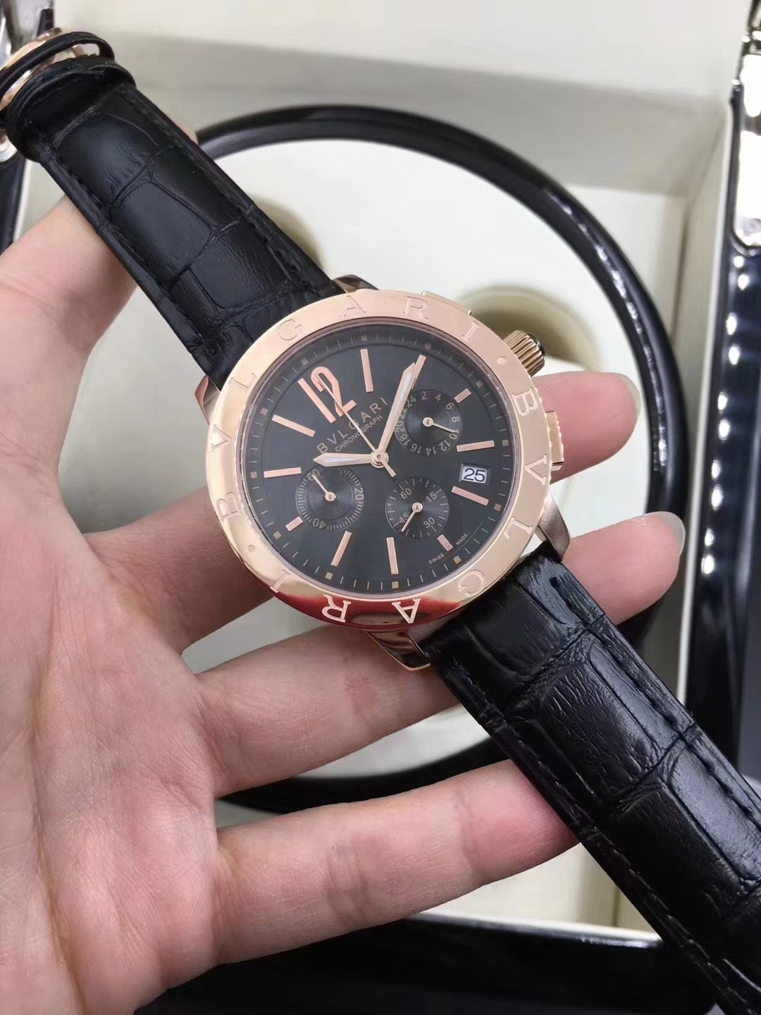 BVLGARI BVLGARI Bulgari Bulgari Chronograph 102044 BBP41BGLDCH