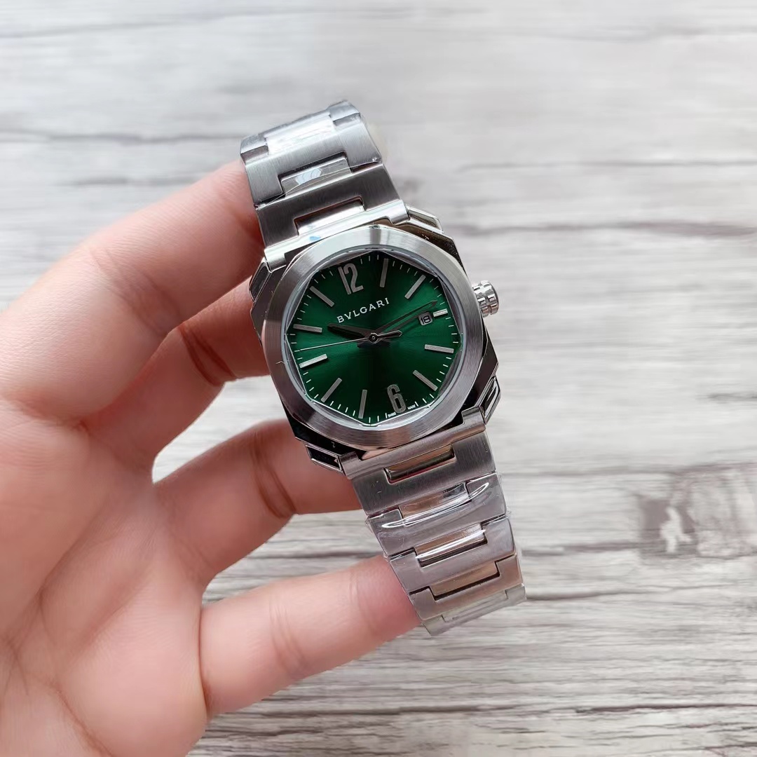 Bvlgari Octo L’Originale 41MM Green Dial Steel Bracelet