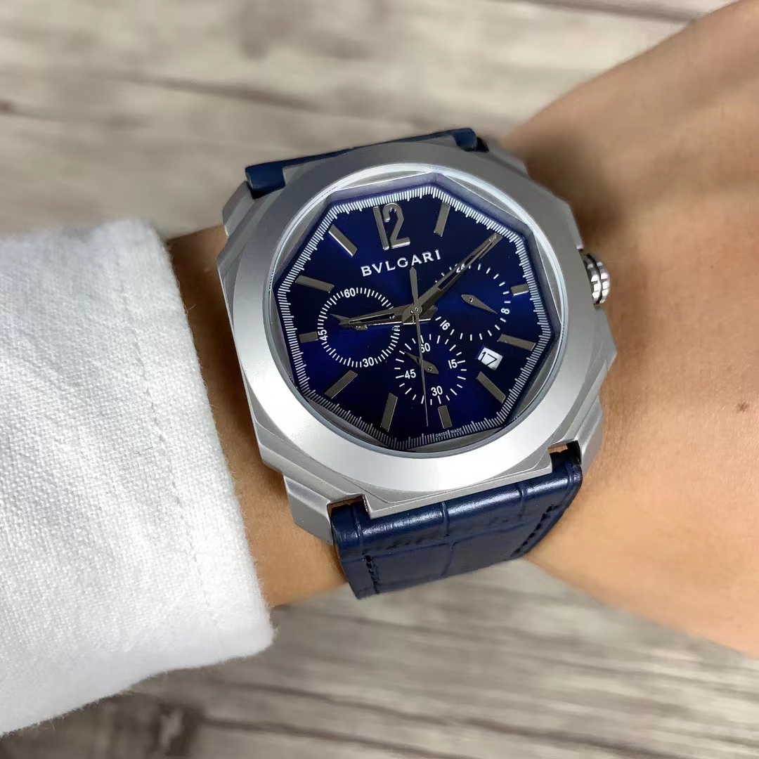 BVLGARI Octo Finissimo Chronograph GMT 103889 second hand mens