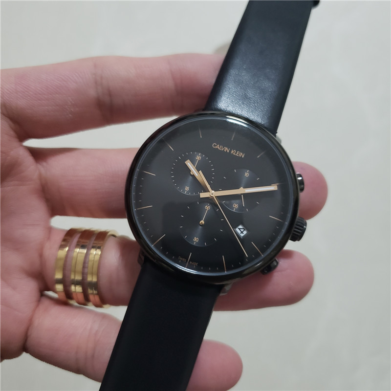 CALVIN KLEIN High noon Quartz Black Dial Men’s Watch K8M274CB