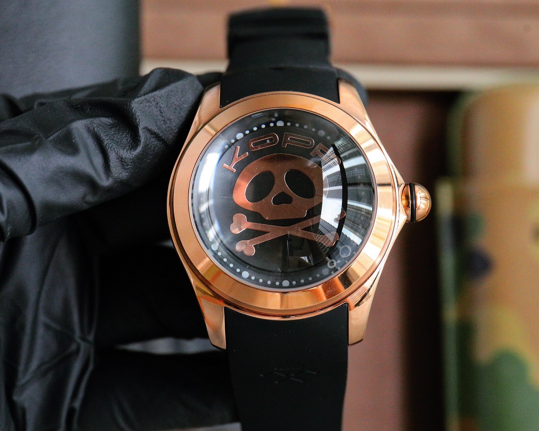 Corum Watch Bubble Magical 52 Booba Limited Edition rose gold dial